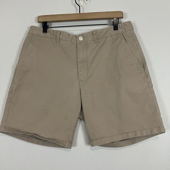 Bonobos Khaki Classic Chino Shorts 34W - Picture 2 of 5